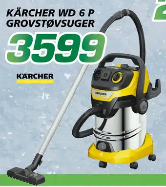 Coop Byggmix Kärcher wd 6 p grovstøvsuger tilbud