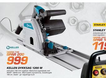 Coop Byggmix Kellen dykksag 1200 w tilbud