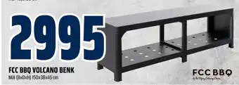 Obs Bygg Fcc bbq volcano benk tilbud