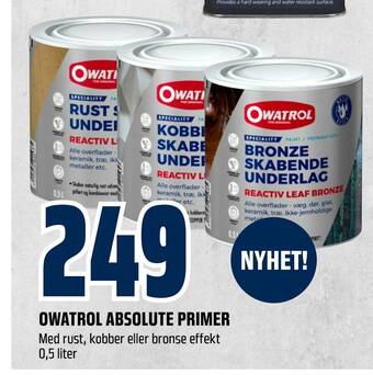 Obs Bygg Owatrol absolute primer tilbud