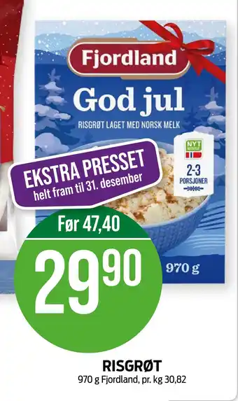 Kiwi Risgrøt tilbud