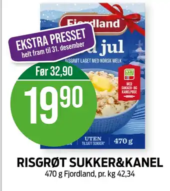 Kiwi Risgrøt sukker&kanel tilbud