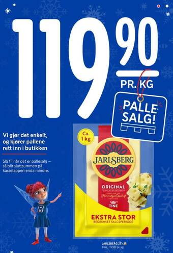 Rema 1000 Jarlsberg 27% tilbud