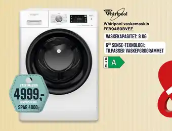 Skousen Whirlpool vaskemaskin ffb9469bvee tilbud