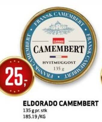 Bunnpris ELDORADO CAMEMBERT tilbud