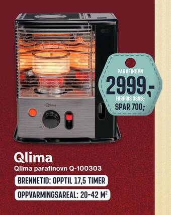 Skousen Qlima parafinovn q-100303 tilbud