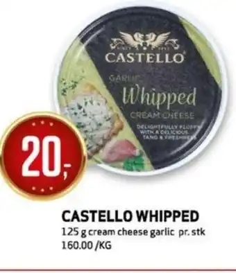 Bunnpris CASTELLO WHIPPED tilbud