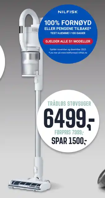Trådløs støvsuger