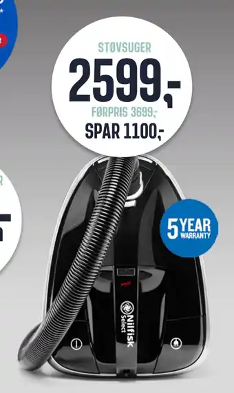 Skousen Støvsuger tilbud