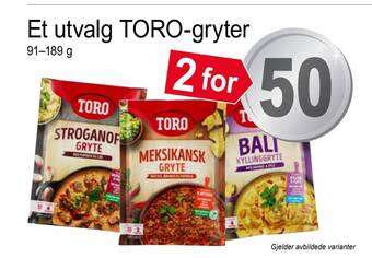 Joker Et utvalg toro-gryter tilbud