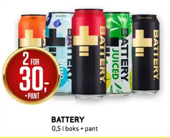 Bunnpris Battery tilbud