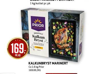 Bunnpris Kalkunbryst marinert tilbud