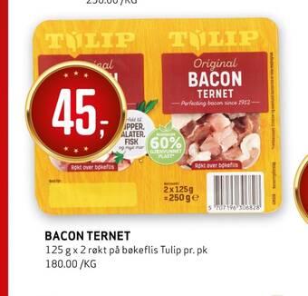 Bunnpris Bacon ternet tilbud