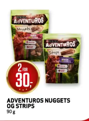 Bunnpris Adventuros nuggets og strips tilbud