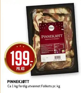Bunnpris Pinnekjøtt tilbud