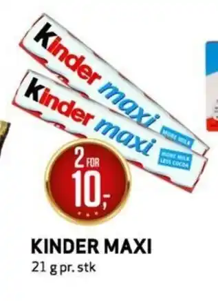 Bunnpris KINDER MAXI tilbud
