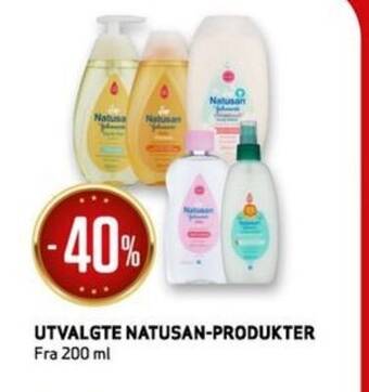 Bunnpris UTVALGTE NATUSAN-PRODUKTER tilbud