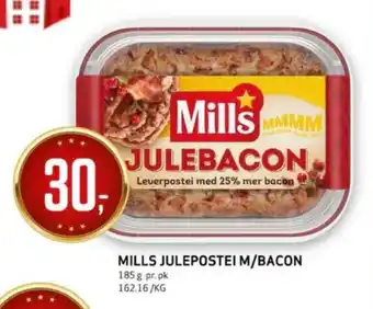 Bunnpris Julebacon leverpostei tilbud