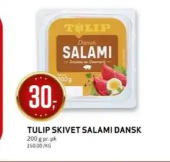 Bunnpris Tulip salami tilbud