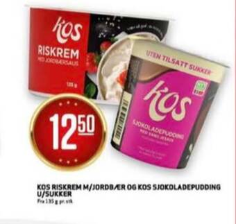 Bunnpris Kos dessert tilbud