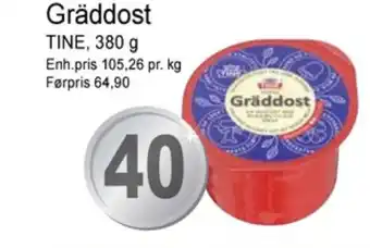Joker Tine gräddost tilbud