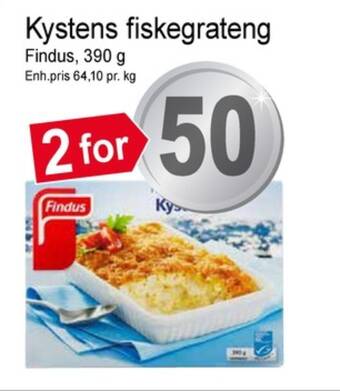 Joker Findus fiskeretter tilbud