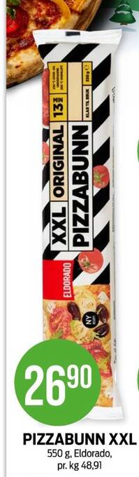 Kiwi Eldorado pizzabunn tilbud