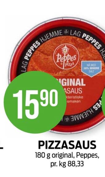 Kiwi Peppes pizza saus tilbud