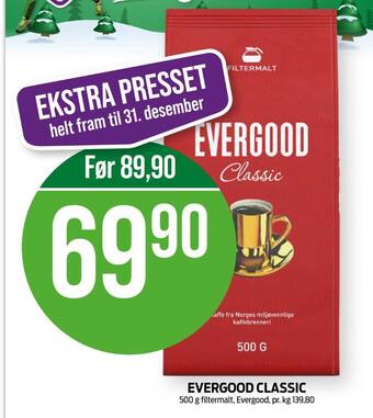 Kiwi Classic kaffe formalet tilbud