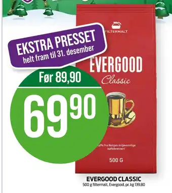 Kiwi Classic kaffe formalet tilbud