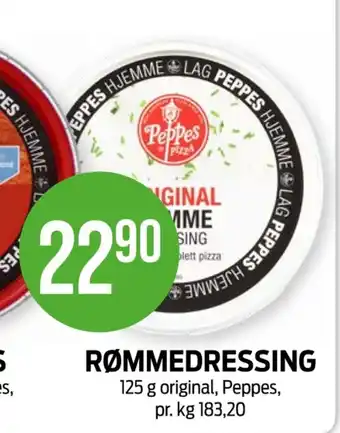 Kiwi Peppes pizza rømmedressing tilbud