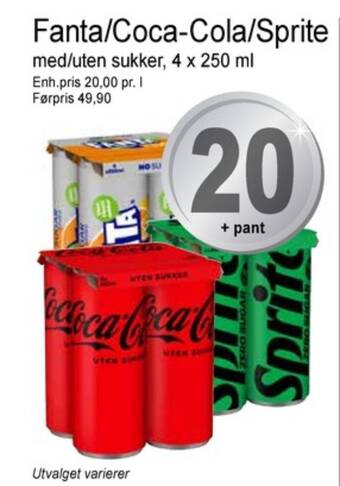 Joker Coca-cola zero brus tilbud