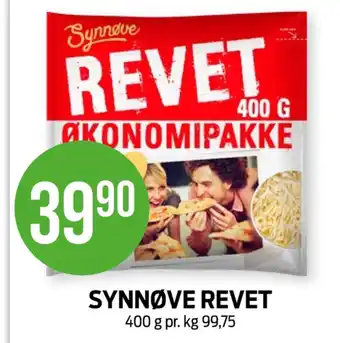 Kiwi Synnøve finden revet ost tilbud