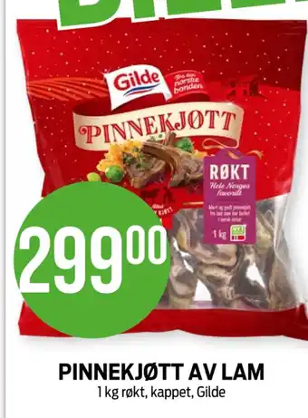 Kiwi Gilde pinnekjøtt tilbud