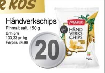 Joker Maarud chips tilbud