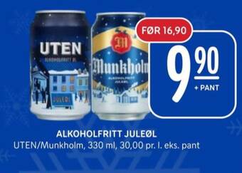 Rema 1000 Juleøl øl tilbud