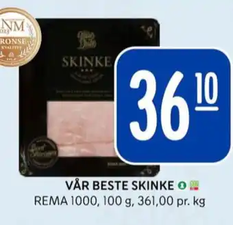 Rema 1000 Rema 1000 skinke tilbud