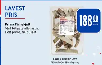 Rema 1000 Rema 1000 pinnekjøtt tilbud