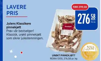 Rema 1000 Rema 1000 pinnekjøtt tilbud