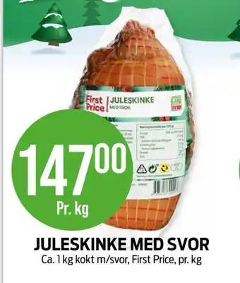 Kiwi First price juleskinke tilbud