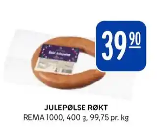 Rema 1000 Rema 1000 julepølse tilbud