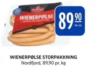 Rema 1000 Nordfjord wienerpølser tilbud