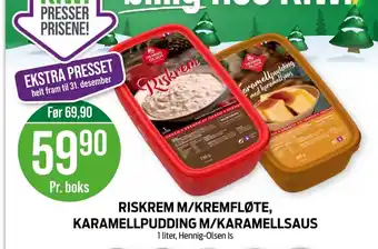 Kiwi Hennig-olsen riskrem tilbud