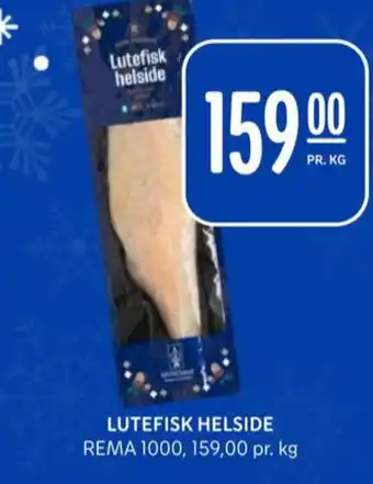 Rema 1000 Rema 1000 lutefisk tilbud