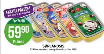 Kiwi Sørlandsis is tilbud