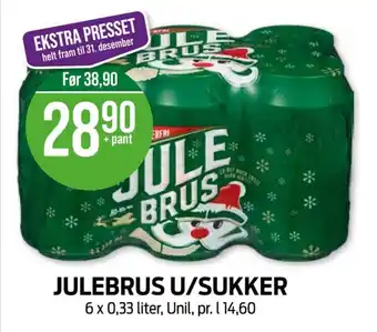 Kiwi Unil+ julebrus tilbud