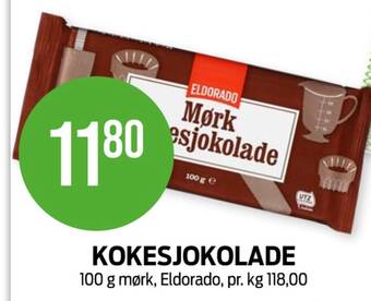 Kiwi Eldorado kokesjokolade tilbud