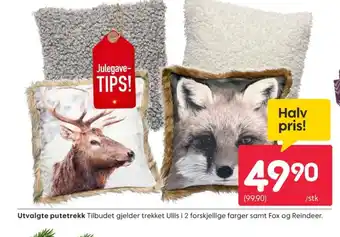 Rusta Ukjent putetrekk tilbud