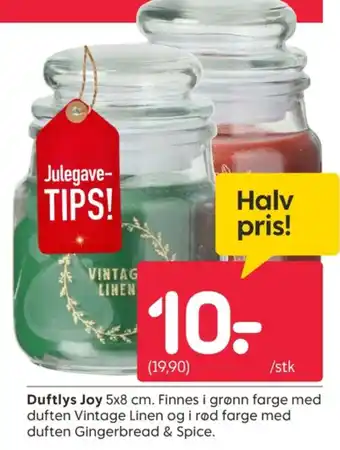 Rusta Ukjent duftlys tilbud