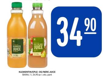 Rema 1000 Rema 1000 eple & pærejuice tilbud